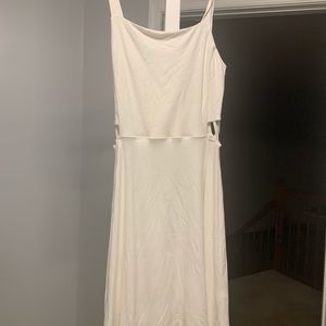 never worn cream garage dress